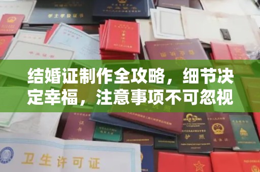雅江结婚证制作全攻略，细节决定幸福，注意事项不可忽视