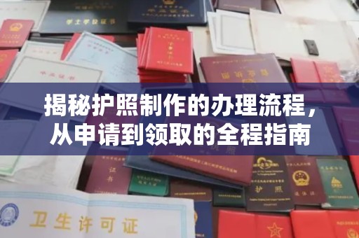 雅江揭秘护照制作的办理流程，从申请到领取的全程指南