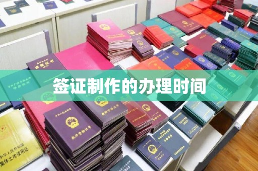 雅江签证制作的办理时间