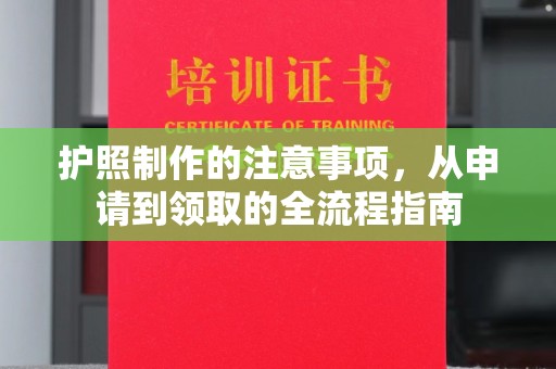 雅江护照制作的注意事项，从申请到领取的全流程指南