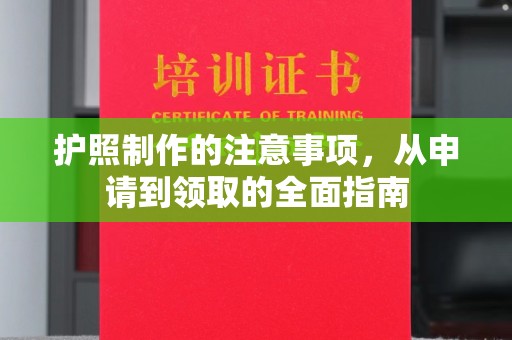 雅江护照制作的注意事项，从申请到领取的全面指南